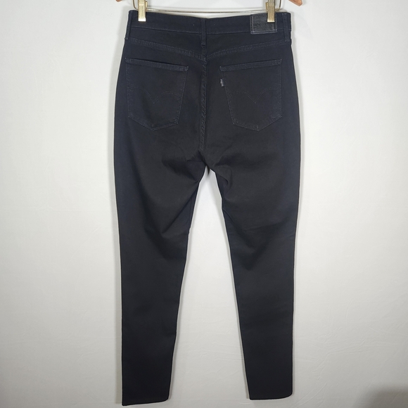 Levi's Premium Women's High Rise Jeans - Black 32X32 - Picture 7 of 12